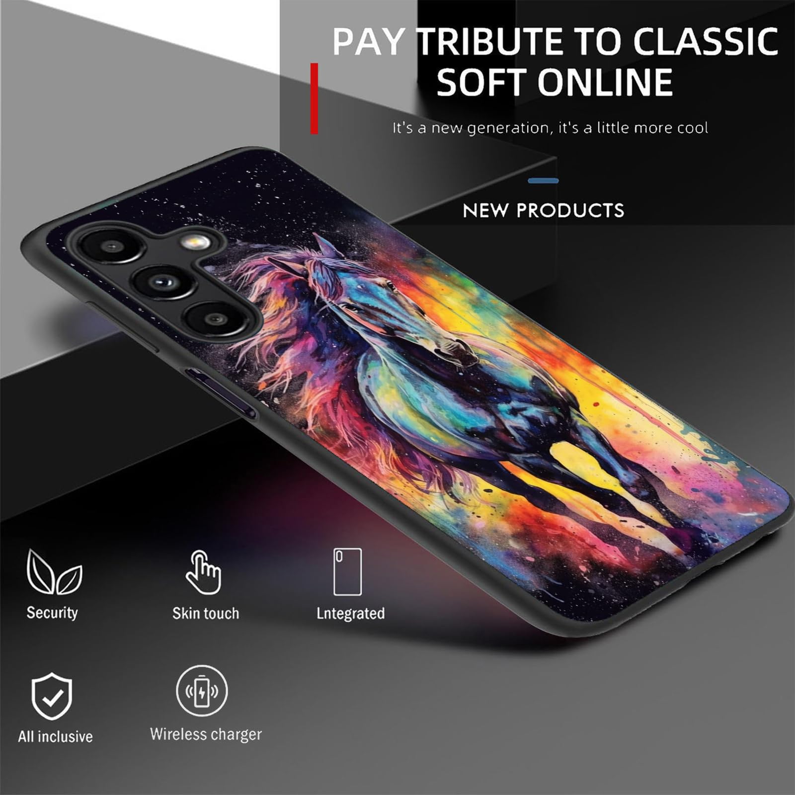 Fgdrfgrw Designed For Galaxy A25 5G Case,Soft Frosted Tpu Ultra Thin Cover,Shock-Absorption,Anti-Scratch Protective Case For Sam